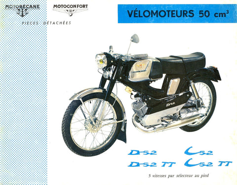 Mobylette C52 D - D C52TT Download Parts Manual in French DOWNLOAD
